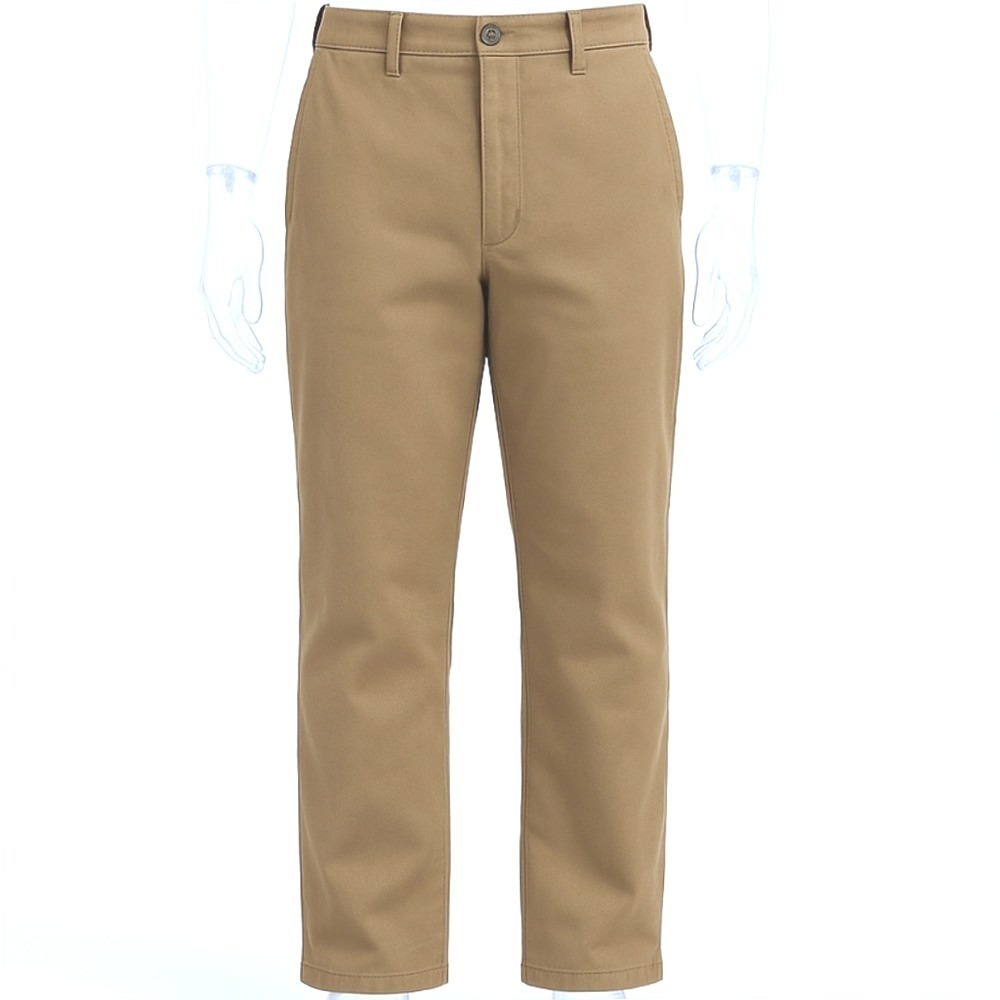 Eddie Bauer Khaki Straight Fit Pants Men's 34x30 Cotton Blend‎